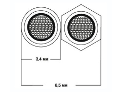 Акустический кабель Van Den Hul Skyline Hybrid, в нарезку
