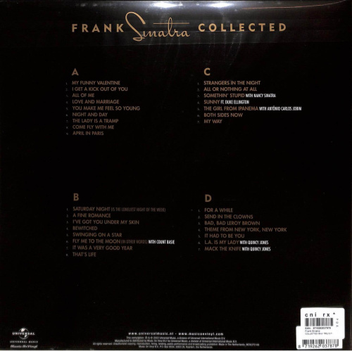 Frank Sinatra – Collected (Translucent Blue) [2LP]