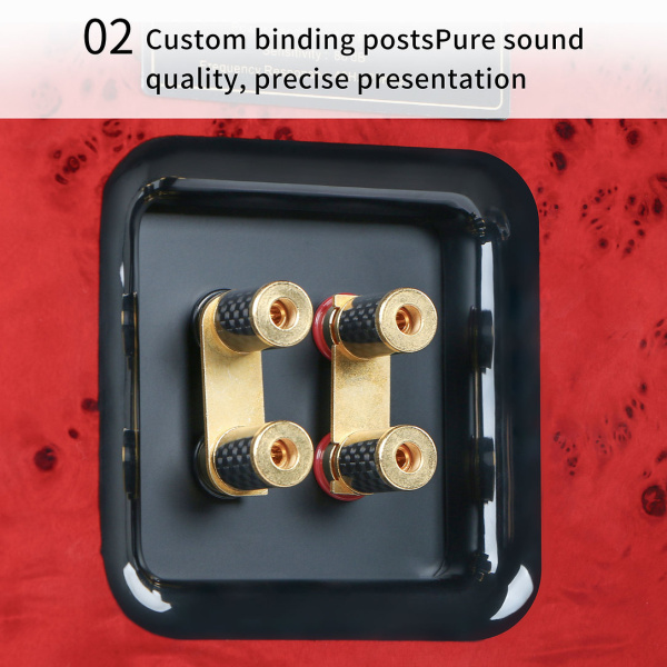 Полочная акустика Denafrips Poseidon Red