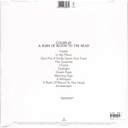 Coldplay – A Rush Of Blood To The Head (Clear) [LP]