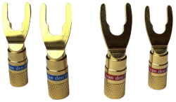 Разъемы Van Den Hul D.I.Y. Spade connector 3,0mm (4шт.)