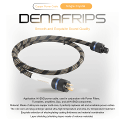 Сетевой кабель Denafrips Single Crystal Copper Power Cable P355D (EUR)