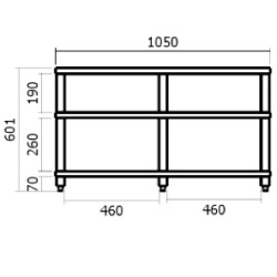 Стойка под Hi-Fi/High-End аппаратуру VOXmodule CASA 02